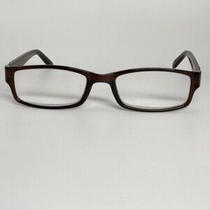 Magnivision NS1014 Derick BRN Brown Rectangle Reading Glasses 53-17-136 21956‎